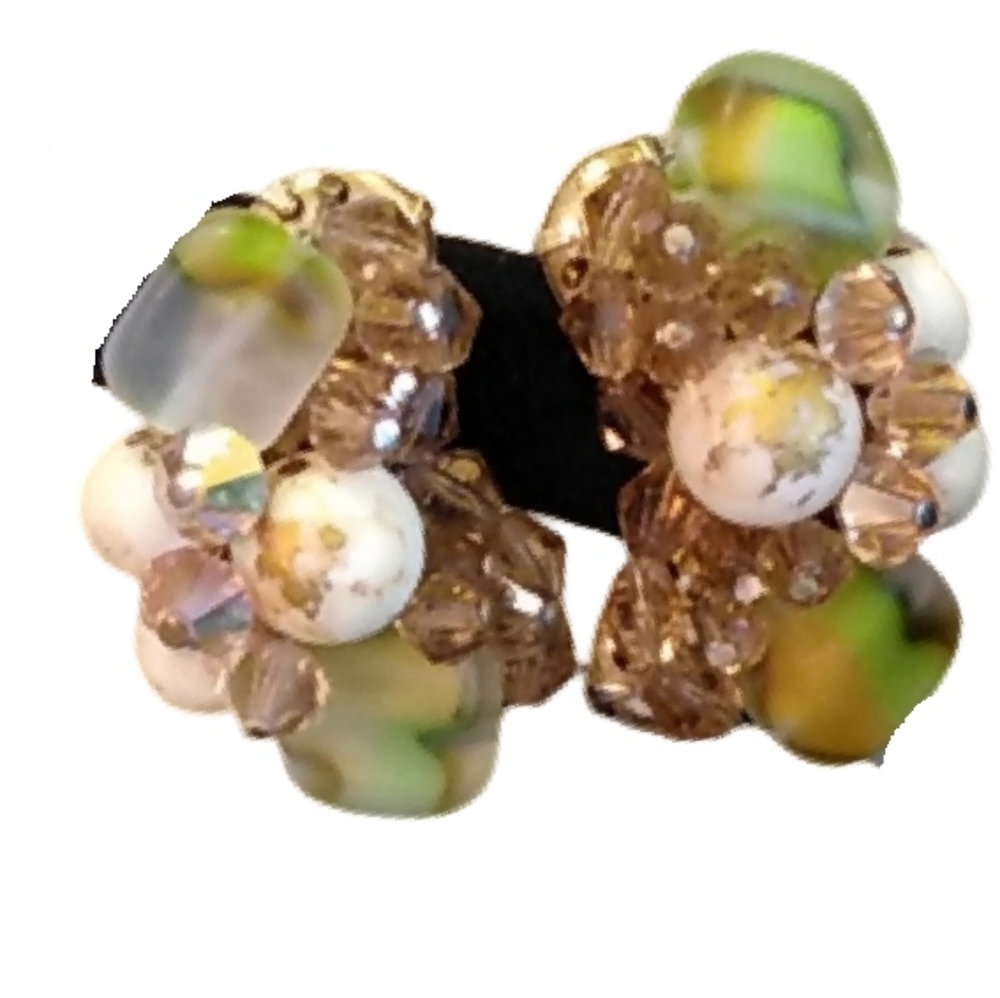Vintage Beaded Earrings